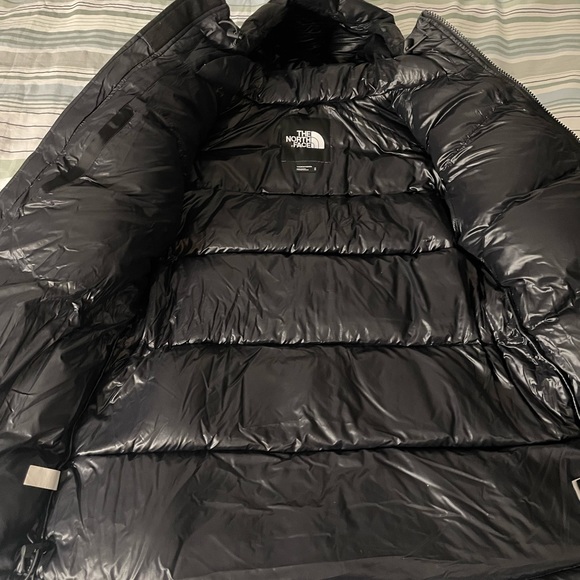The North face down jacket belted nuptse mid-jacket - Picture 2 of 6